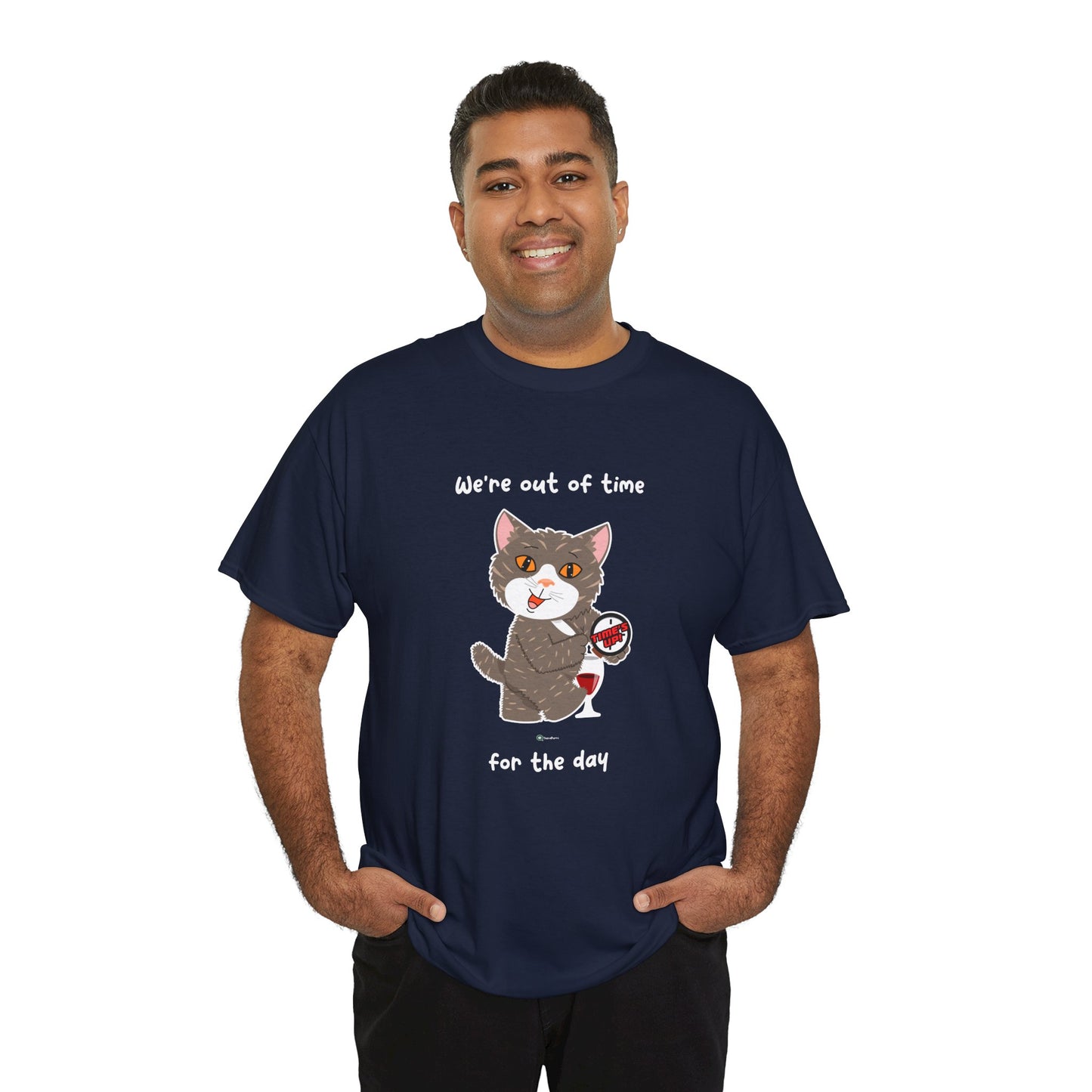 T-Shirt - HipaaCat - We're Out Of Time For The Day