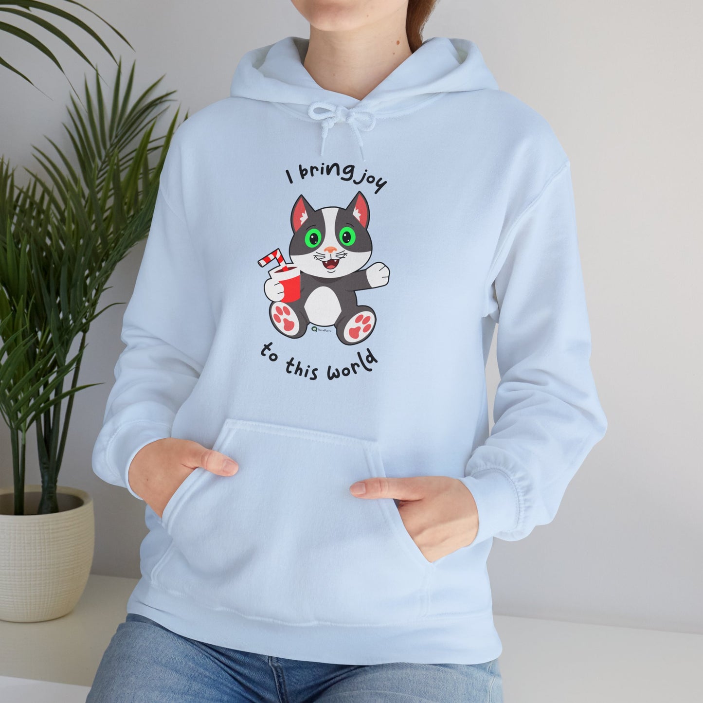 Sweatshirt - PosiCat - I bring joy to this world
