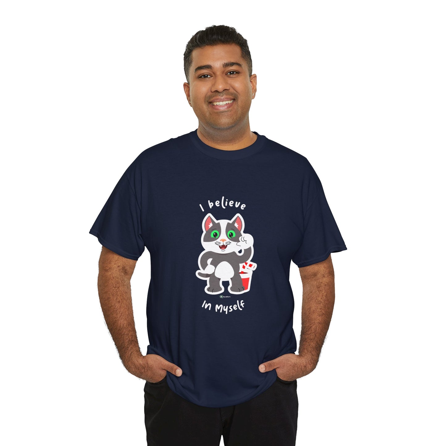 T-Shirt - PosiCat - I believe in myself