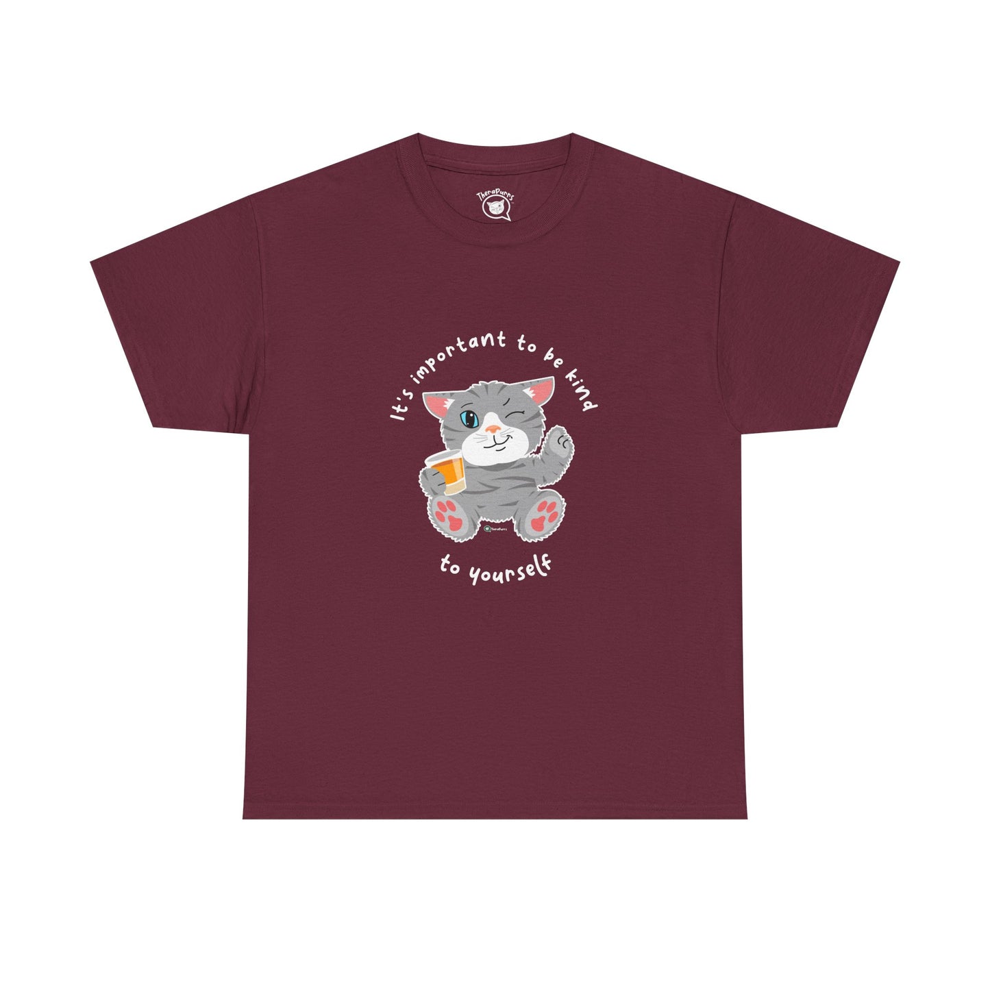 T-Shirt - TheraCat - It's important to be kind to yourself