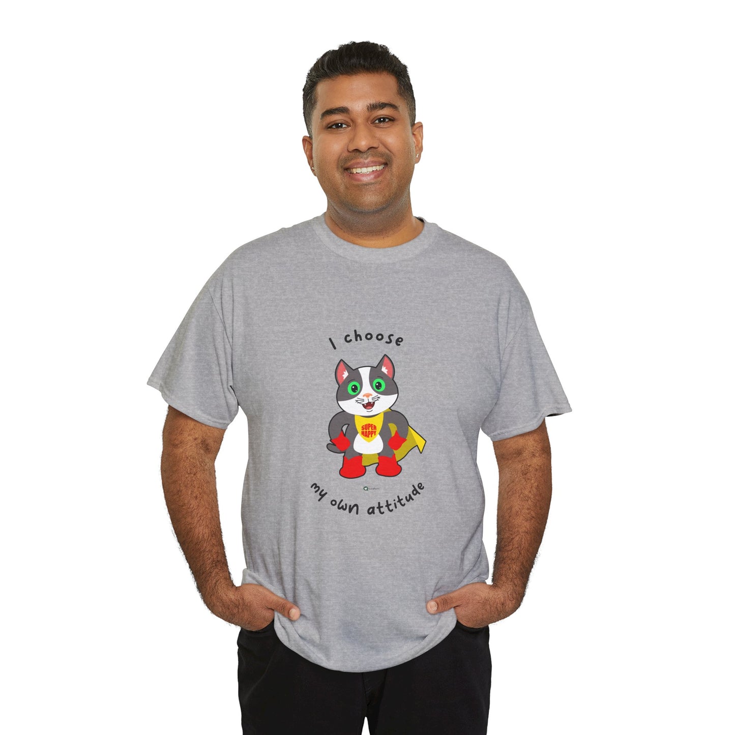 T-Shirt - PosiCat - I choose my own attitude