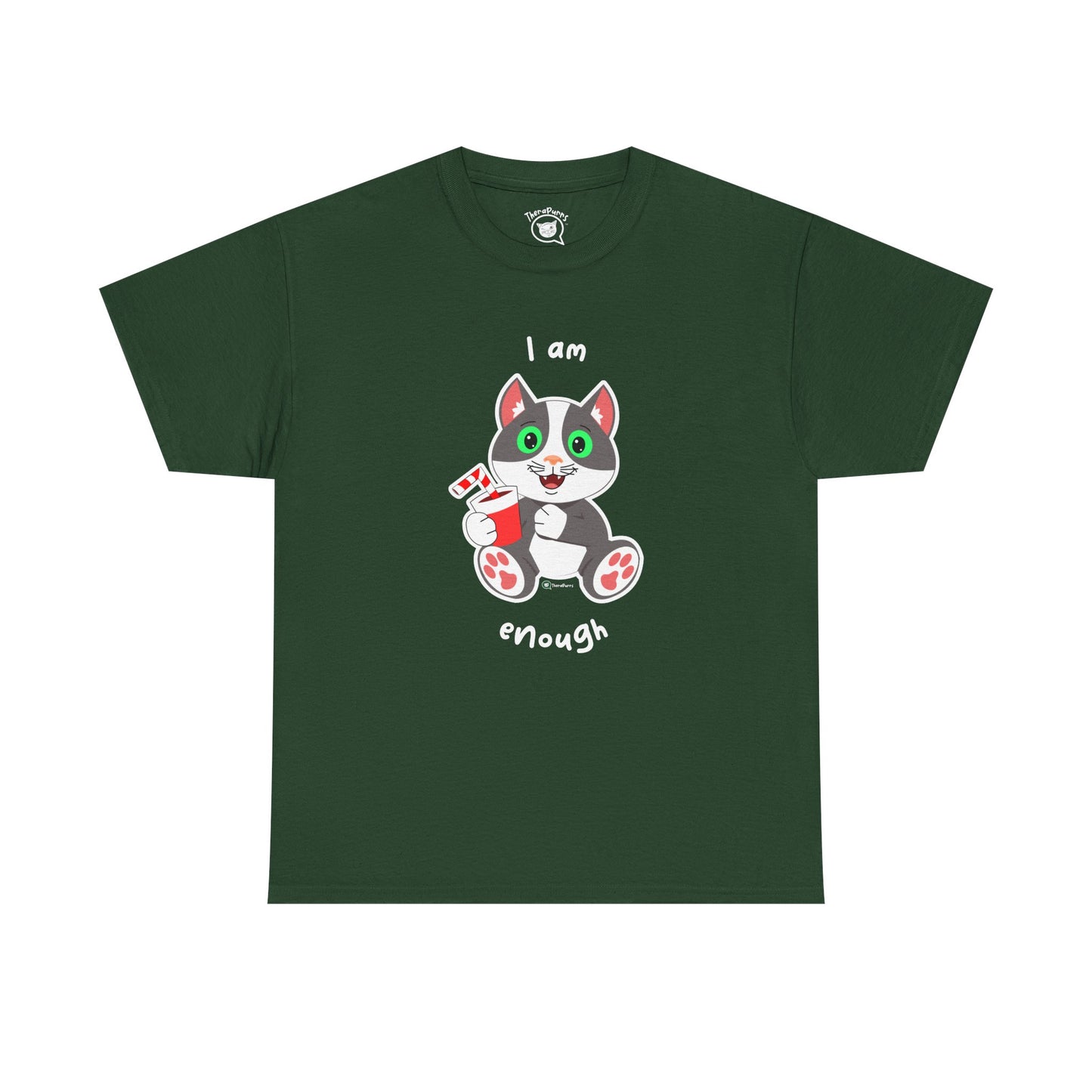 T-Shirt - PosiCat - I Am Enough