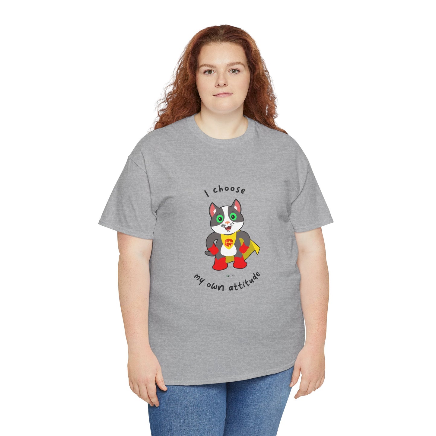 T-Shirt - PosiCat - I choose my own attitude
