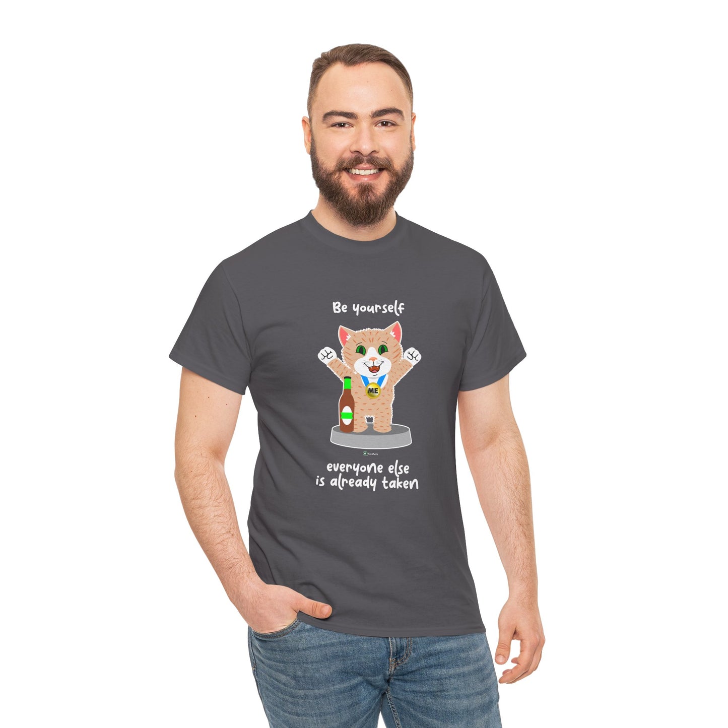 T-Shirt - SmartyCat - Be yourself - everyone else is already taken