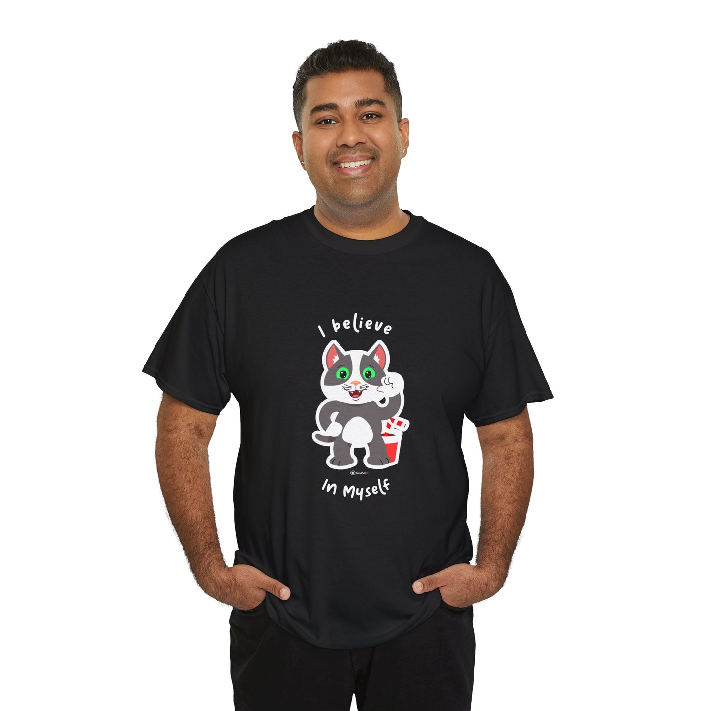 T-Shirt - PosiCat - I believe in myself