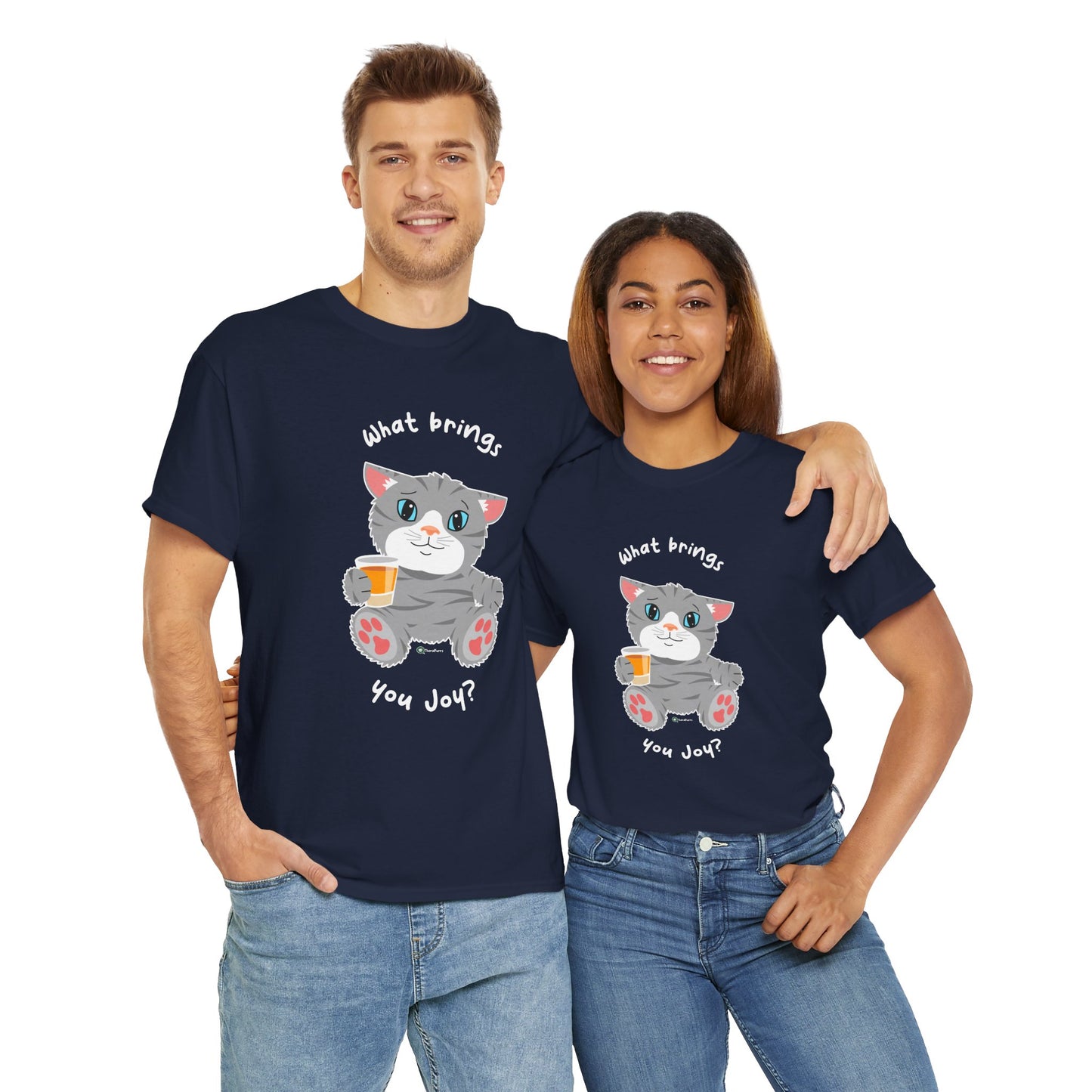 T-Shirt - TheraCat - What Brings You Joy?