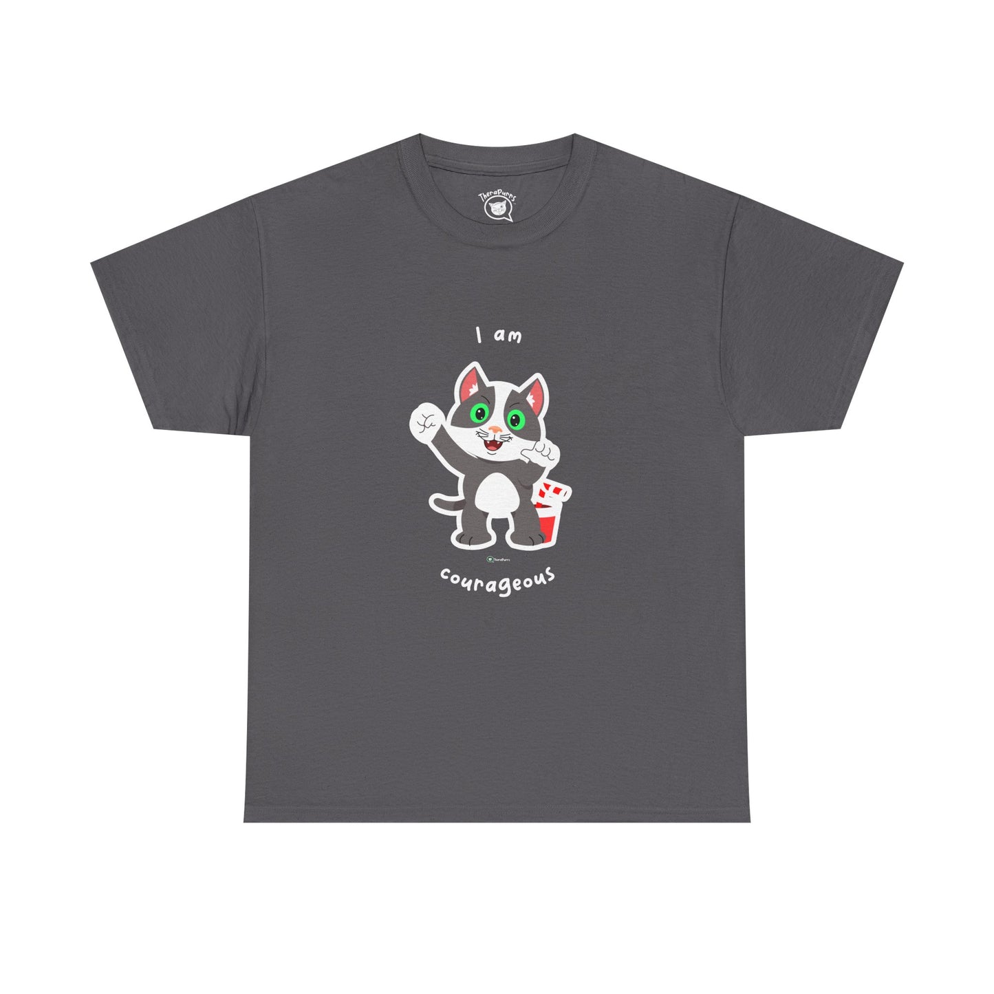 T-Shirt - PosiCat - I am courageous