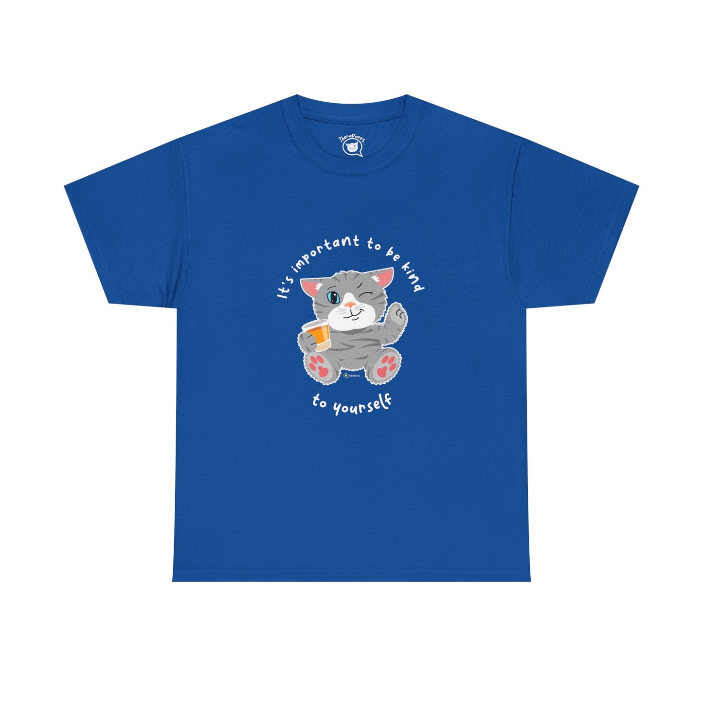T-Shirt - TheraCat - It's important to be kind to yourself