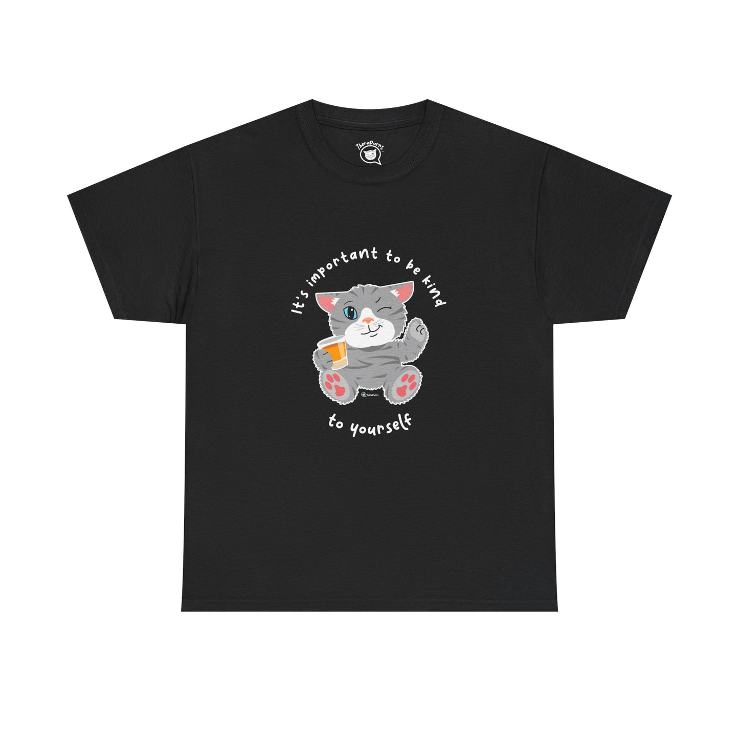 T-Shirt - TheraCat - It's important to be kind to yourself