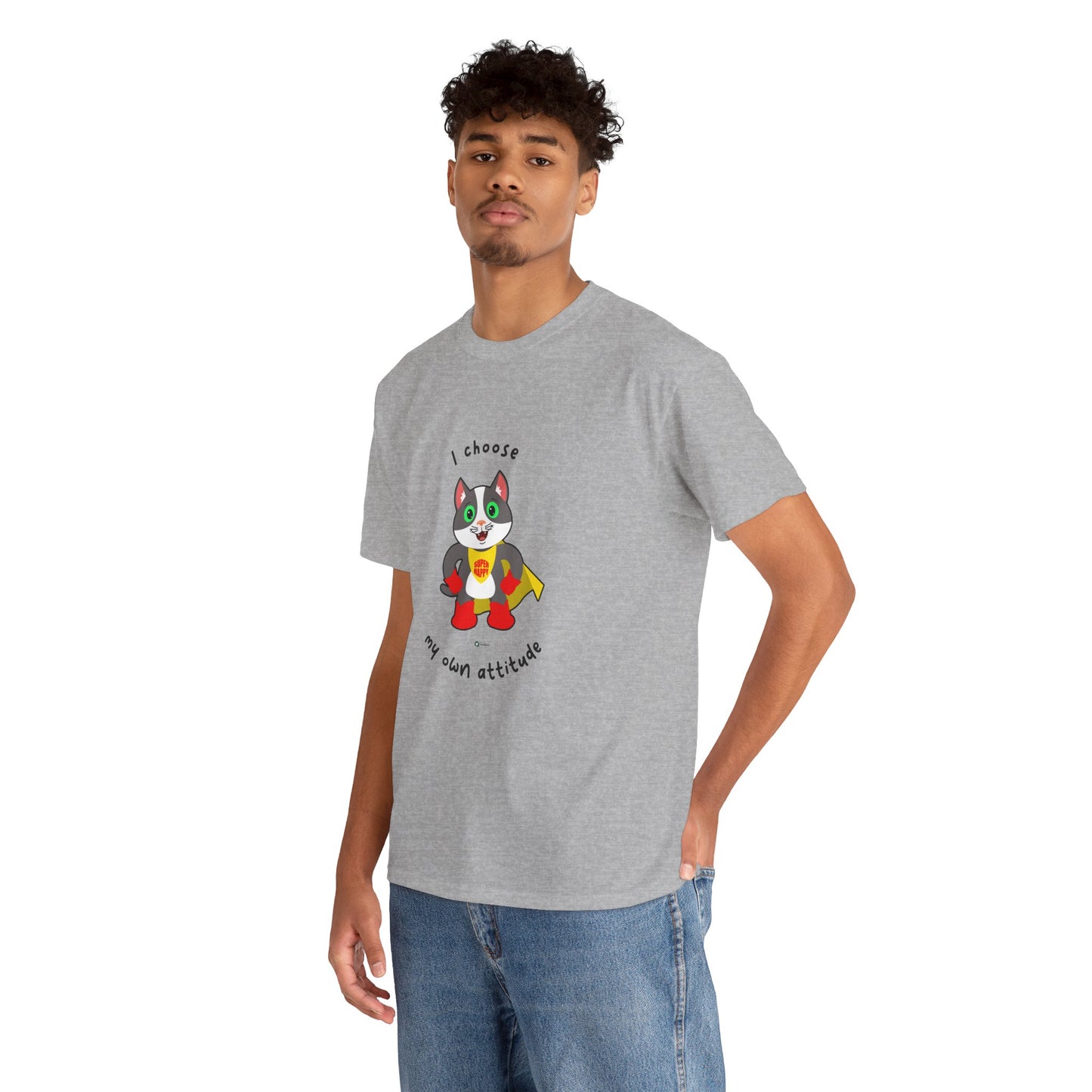 T-Shirt - PosiCat - I choose my own attitude