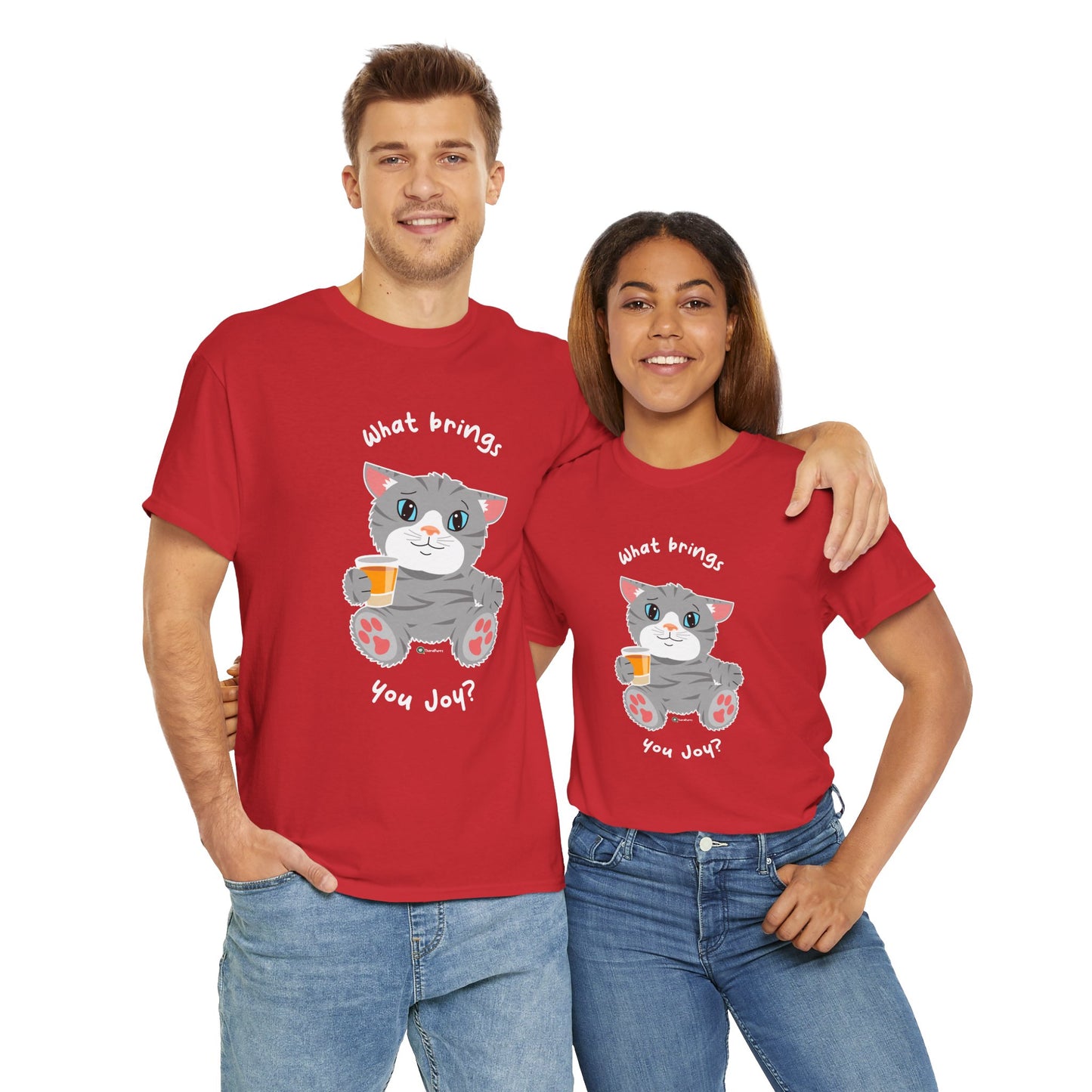 T-Shirt - TheraCat - What Brings You Joy?