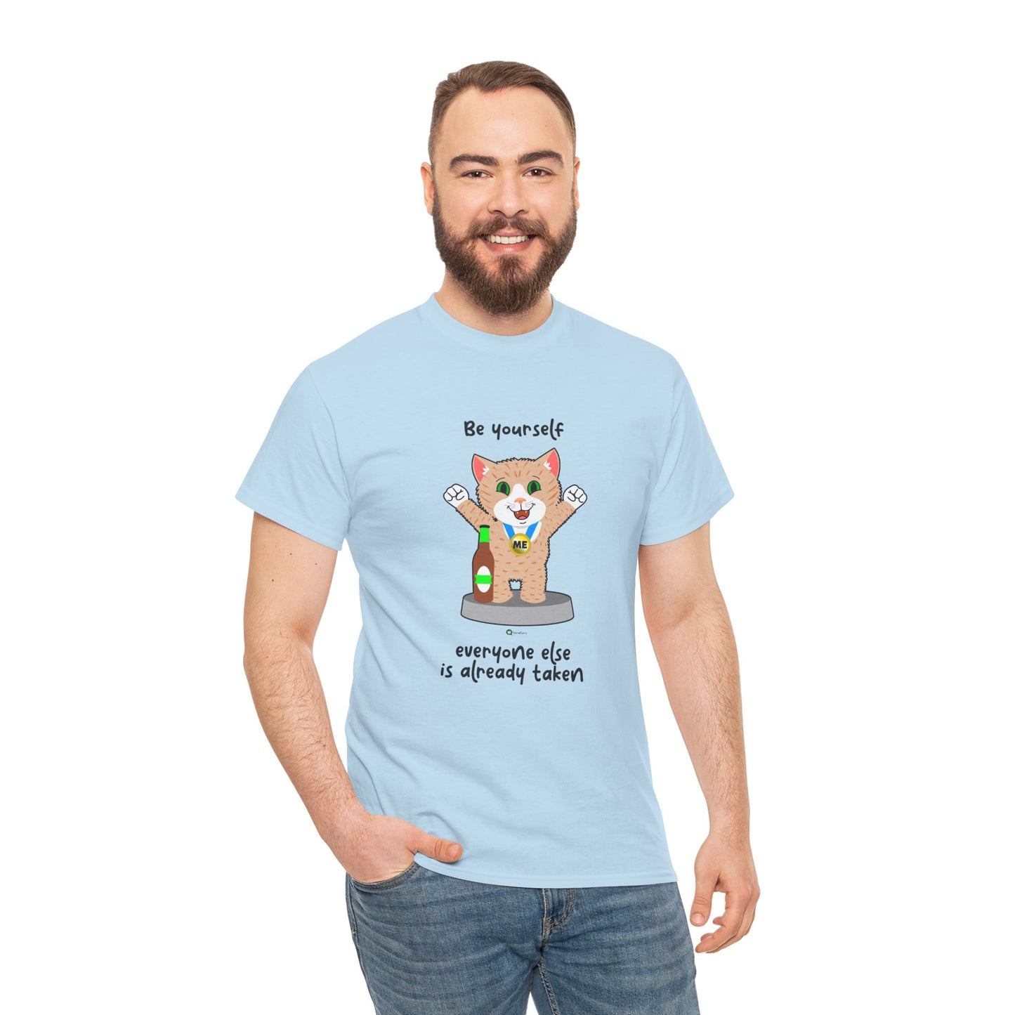 T-Shirt - SmartyCat - Be yourself - everyone else is already taken
