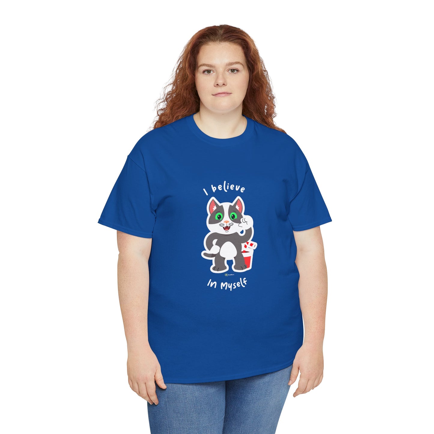 T-Shirt - PosiCat - I believe in myself
