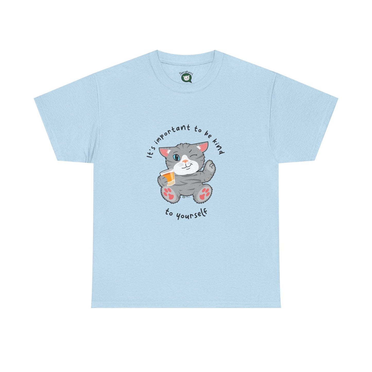 T-Shirt - TheraCat - It's important to be kind to yourself