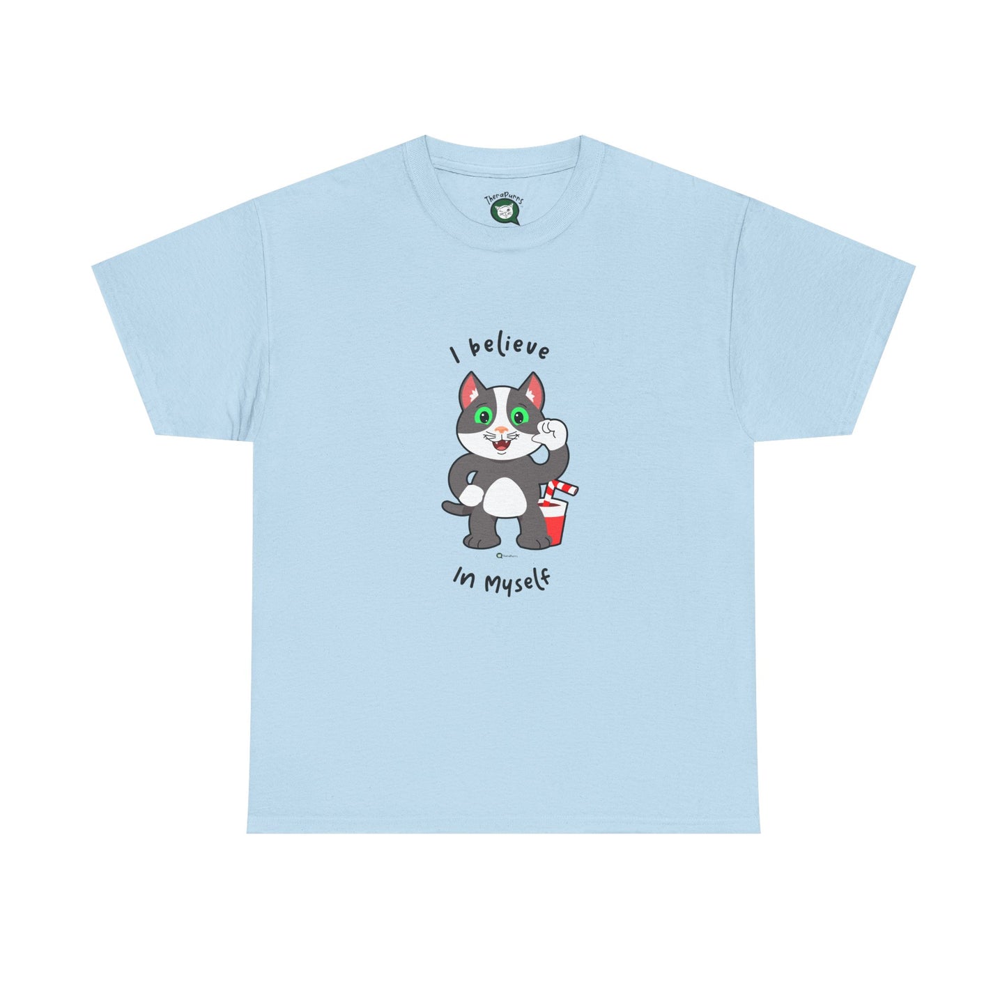 T-Shirt - PosiCat - I believe in myself