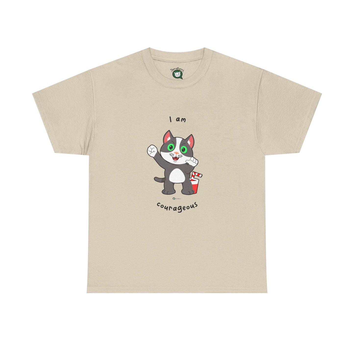 T-Shirt - PosiCat - I am courageous