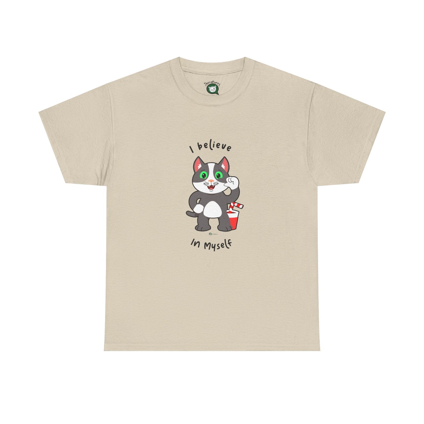 T-Shirt - PosiCat - I believe in myself