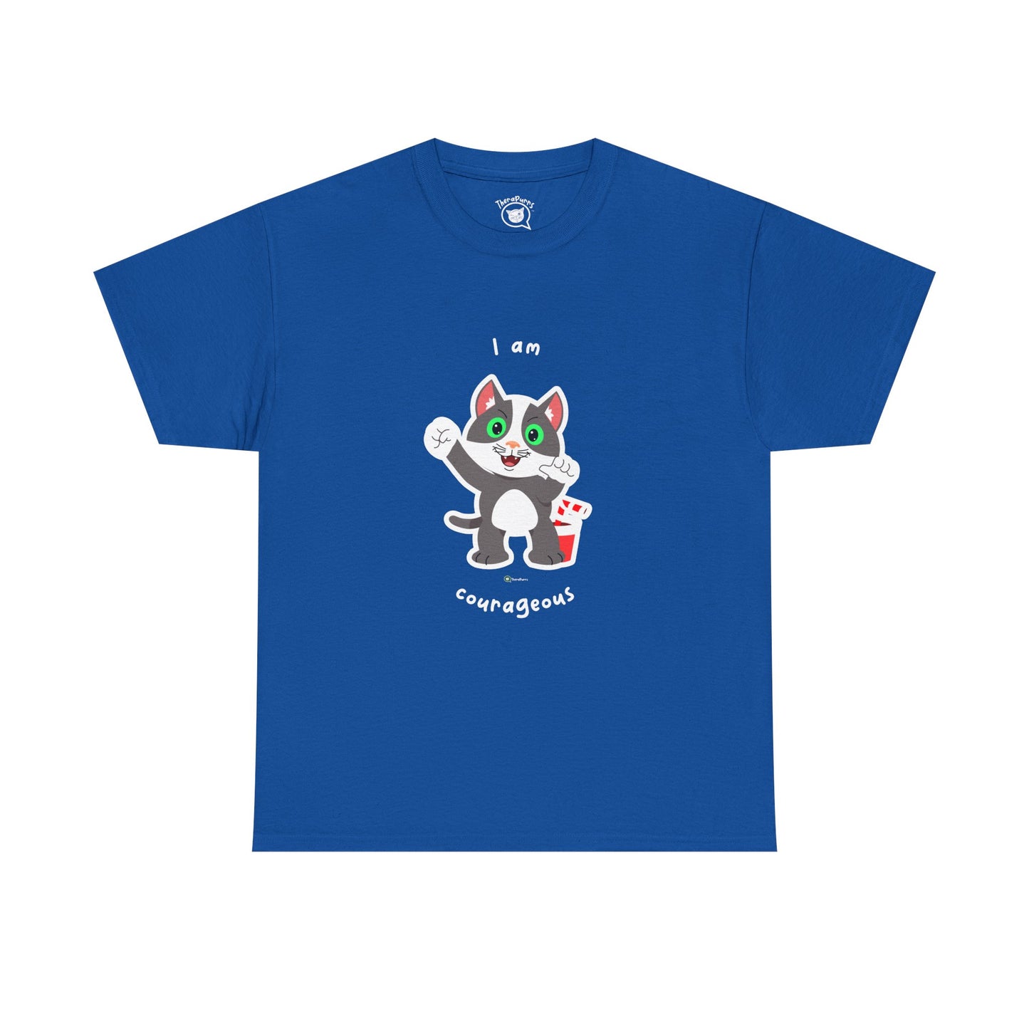 T-Shirt - PosiCat - I am courageous