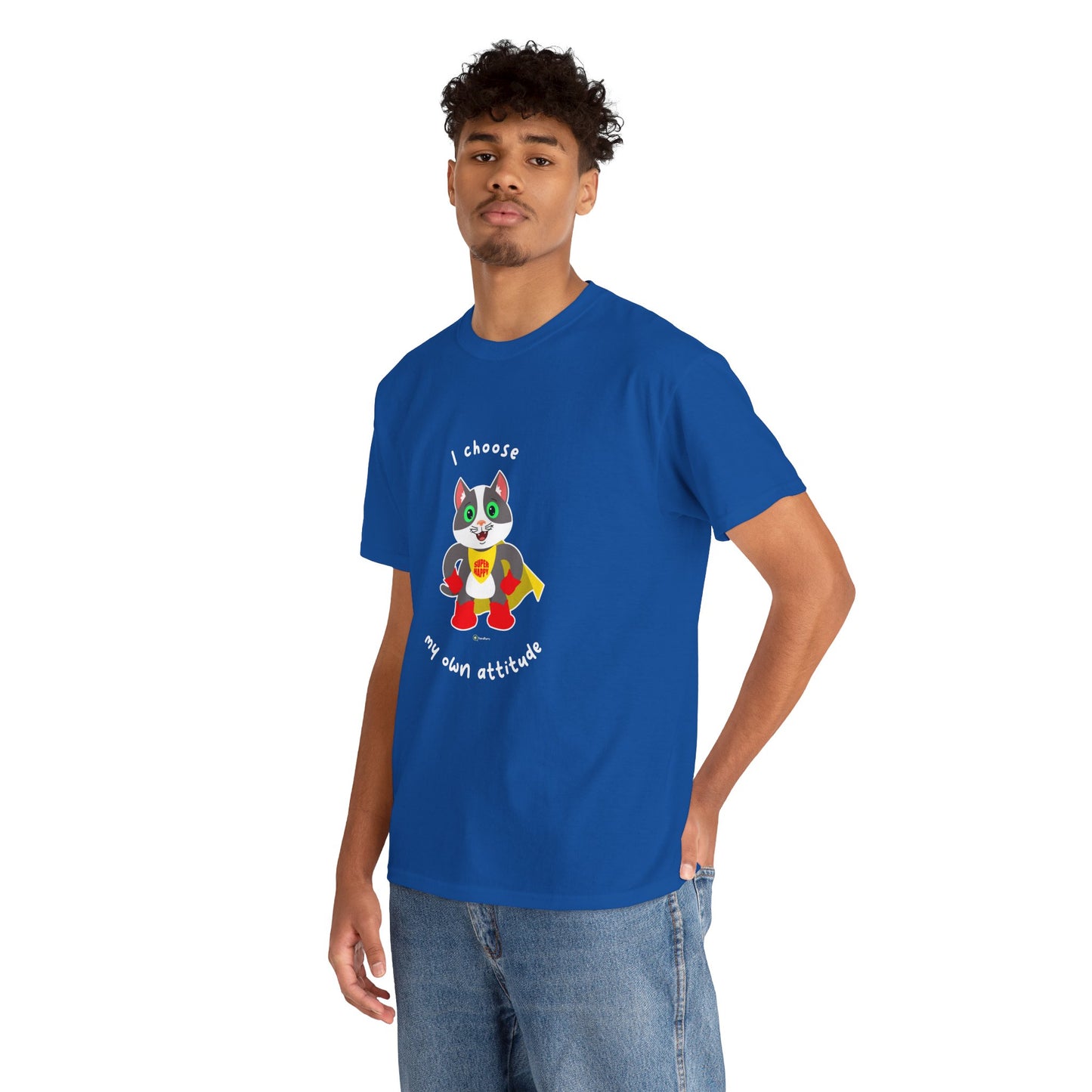 T-Shirt - PosiCat - I choose my own attitude