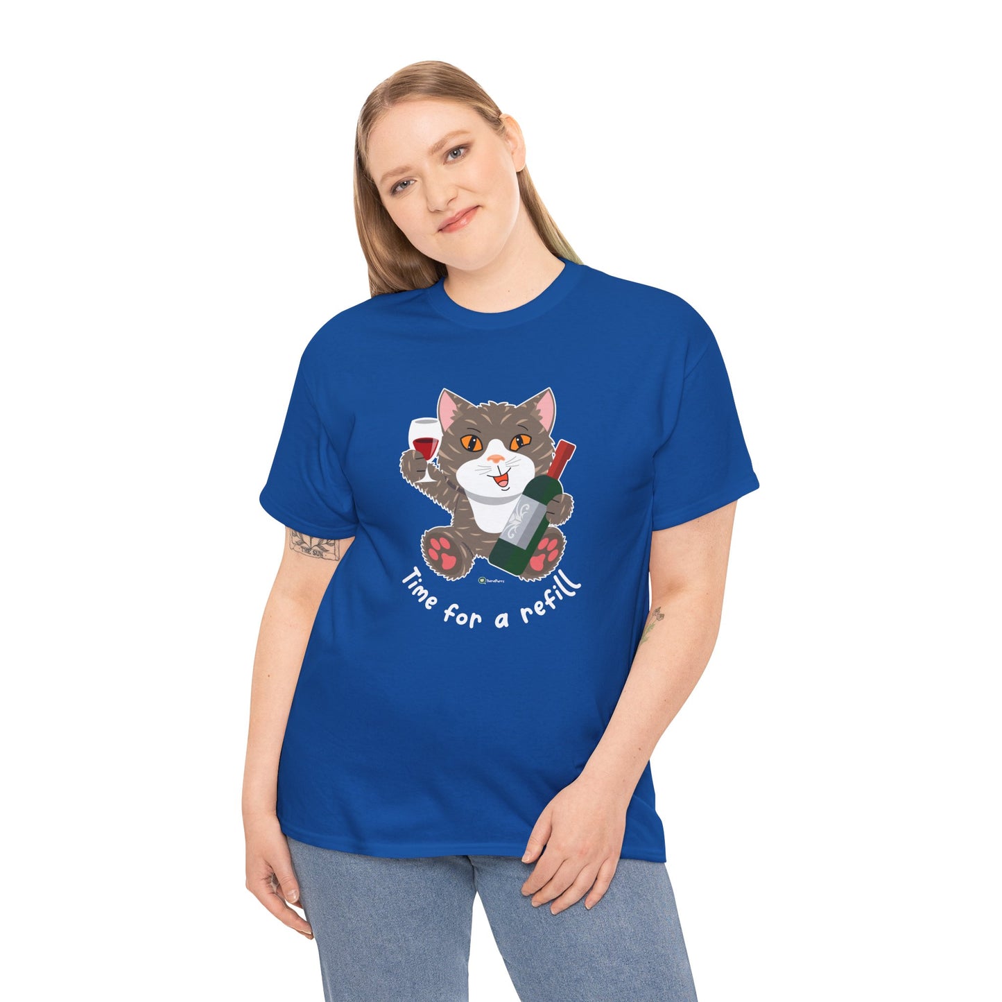T-Shirt - HipaaCat - Time For A Refill