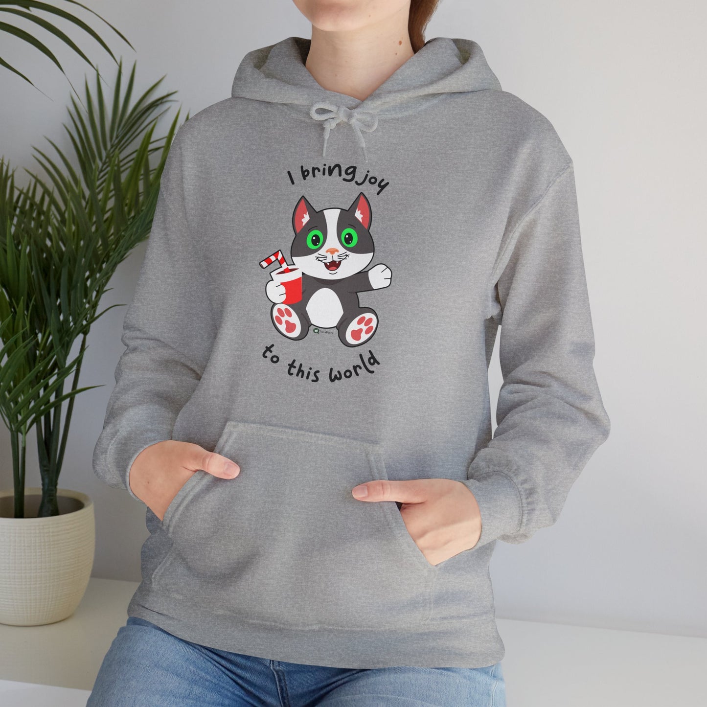 Sweatshirt - PosiCat - I bring joy to this world