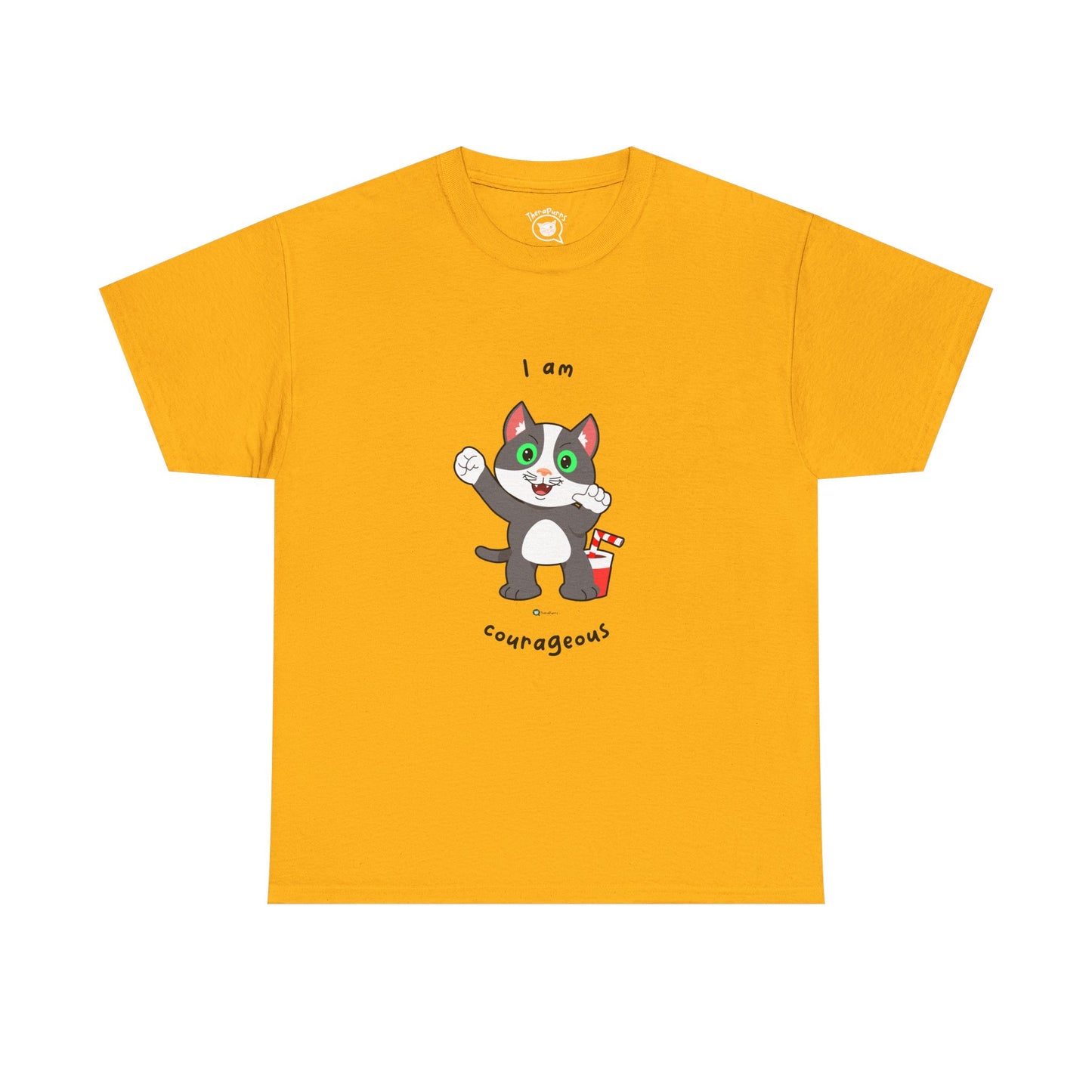 T-Shirt - PosiCat - I am courageous