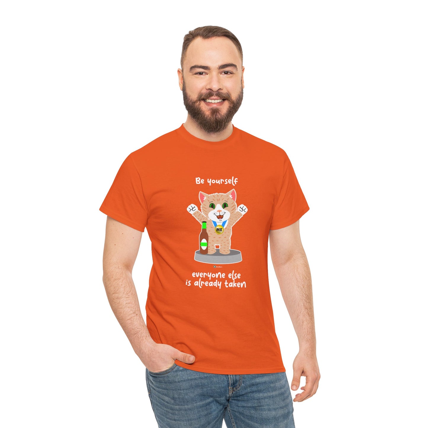 T-Shirt - SmartyCat - Be yourself - everyone else is already taken