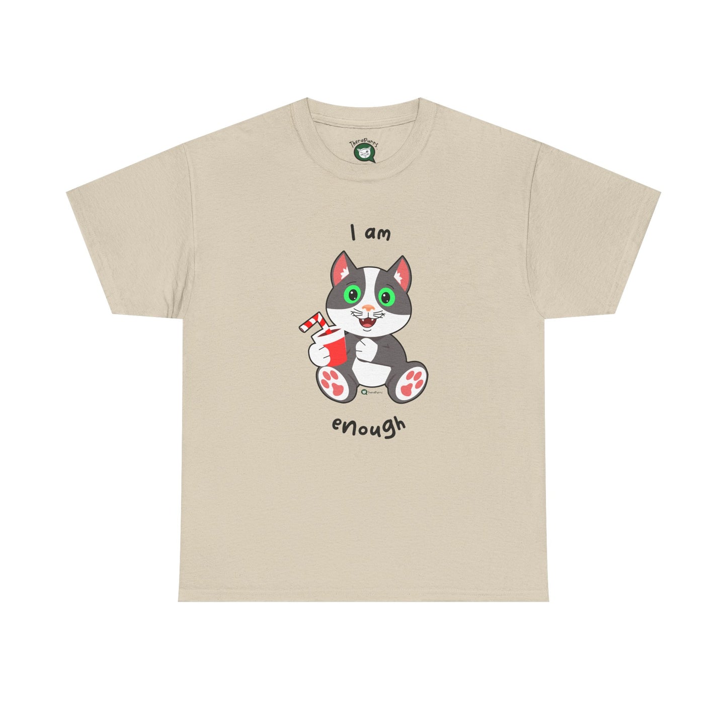 T-Shirt - PosiCat - I Am Enough
