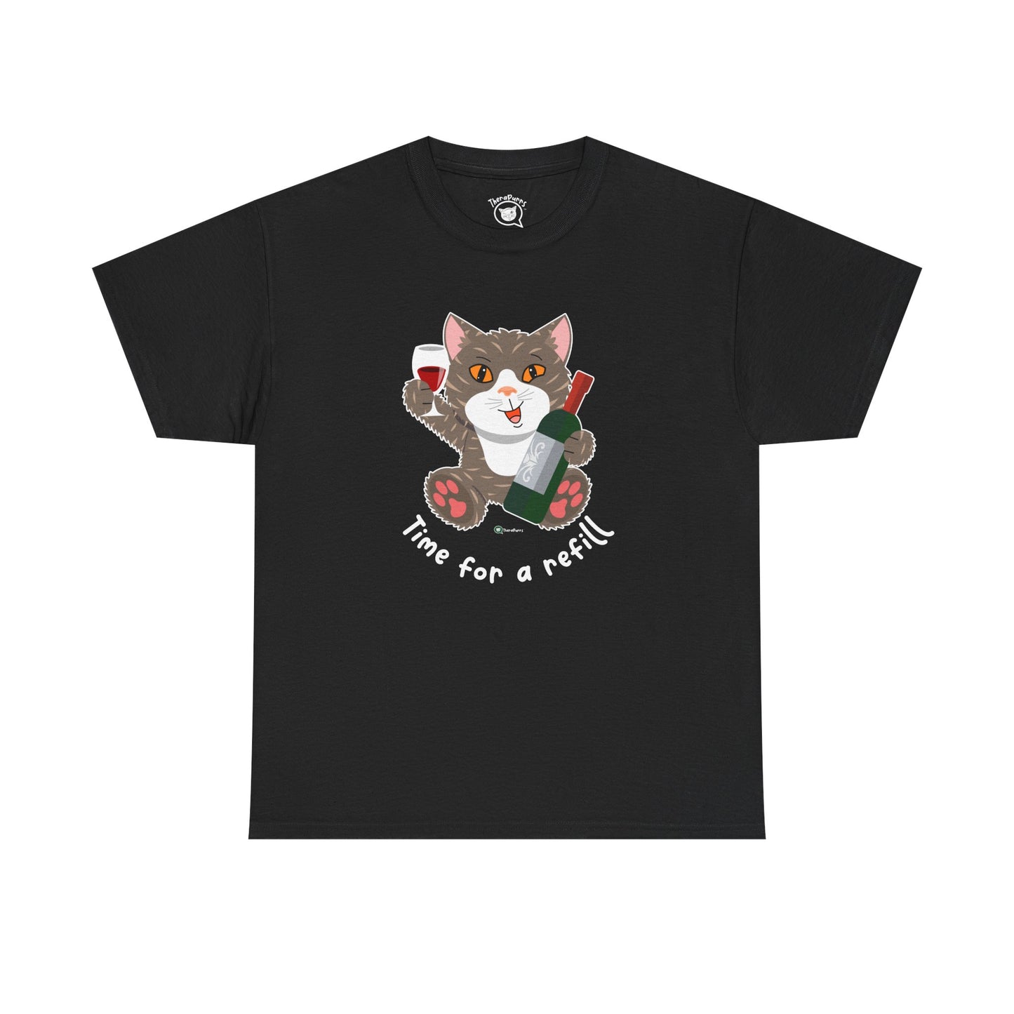T-Shirt - HipaaCat - Time For A Refill