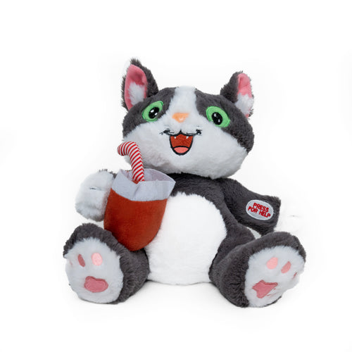 PosiCat - Cuddly, Talking Plush Cat with Over 90 Affirmations