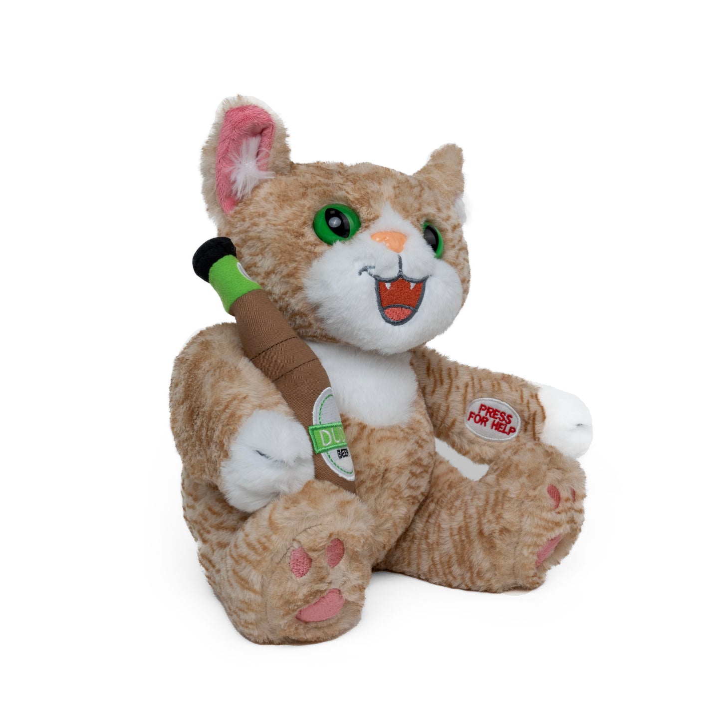 SmartyCat - Talking, Cuddly Plush Cat with over 50 Wise-Cracks