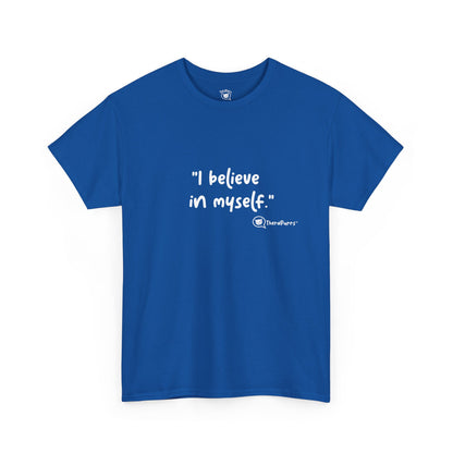 TheraPurrs Phrase T-Shirt - "I believe in myself"