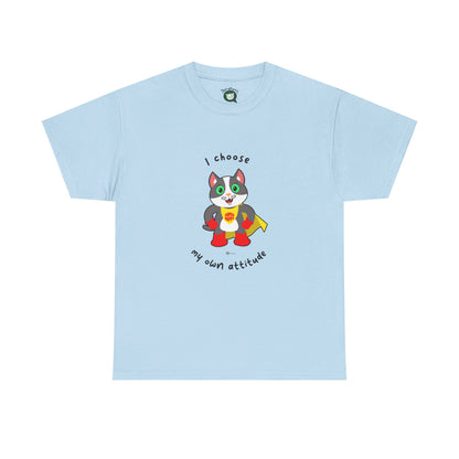 T-Shirt - PosiCat - I choose my own attitude