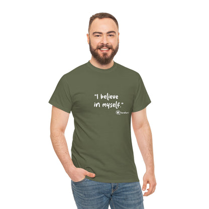 TheraPurrs Phrase T-Shirt - "I believe in myself"