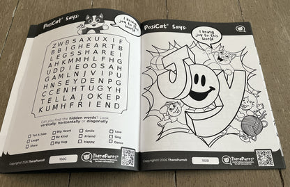 PosiCat's "Paws"-itively Fun Activities Book - The Complete Collection (Vols 1-3)