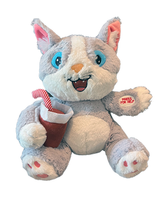 TheraPurrs Michi Feliz - Therapy Stuffed Animal for Adults Children