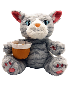 TheraPurr TheraCat - Talking Therapist Stuffed Animals for Adults and Kids