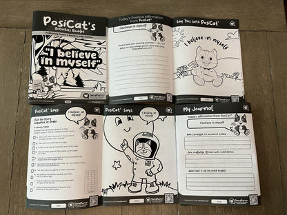 PosiCat's "Paws"-itively Fun Activities Book - Volume 2