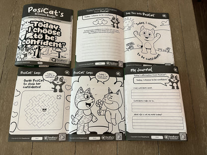 PosiCat's "Paws"-itively Fun Activities Book - Volume 3